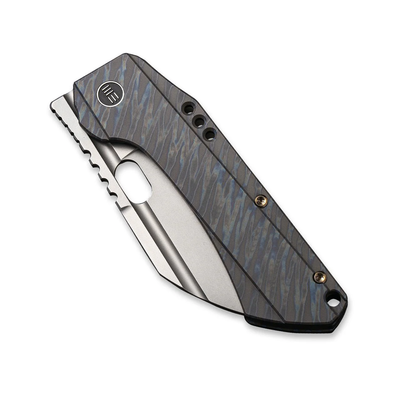 WEKNIFE Roxi 3 Front Flipper & Thumb Hole Knife Titanium Handle (3.14" CPM S35VN Blade) WE19072-3 - Image 5