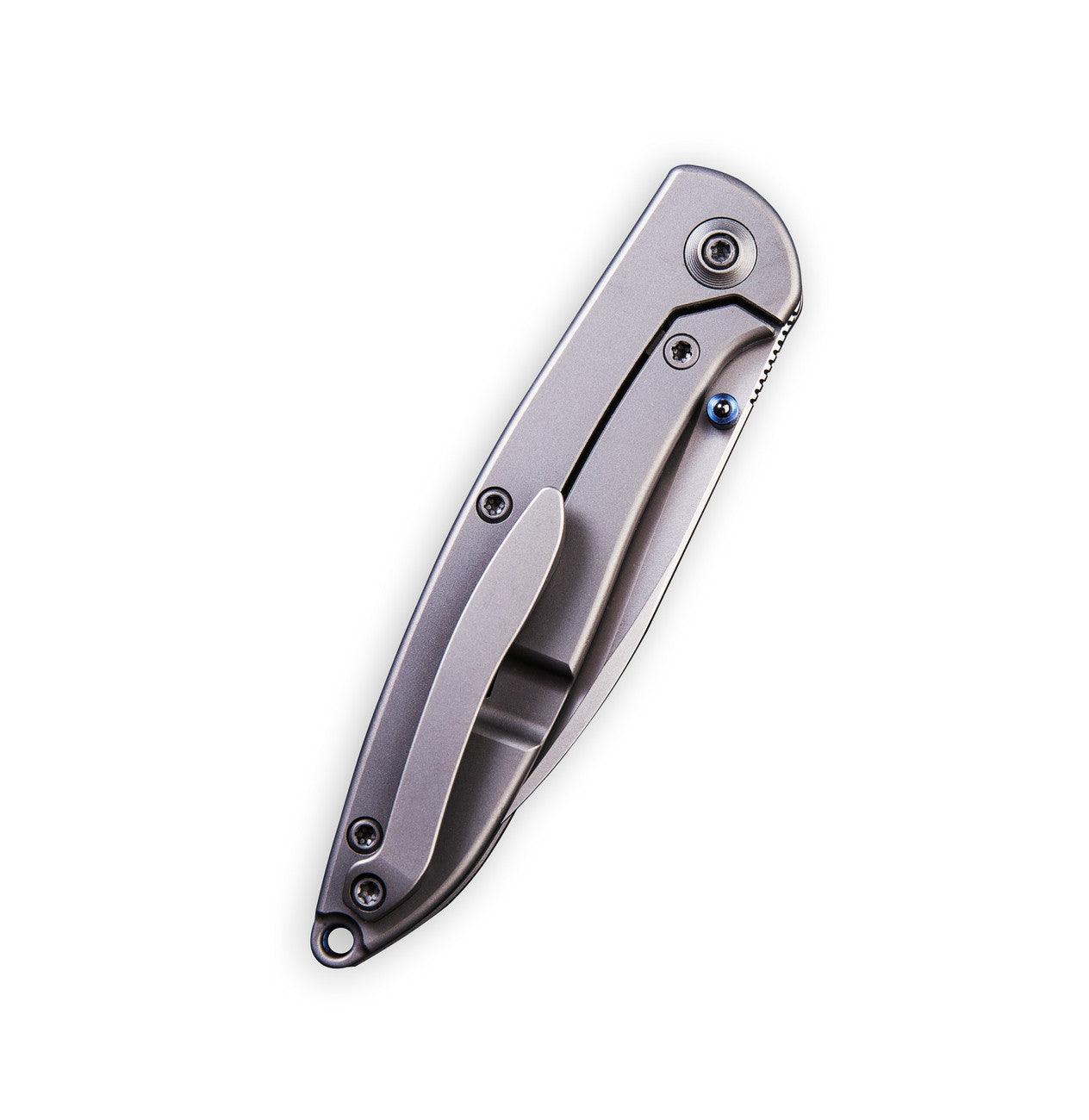 WEKNIFE Schism Thumb Stud Knife Titanium Handle (2.92" CPM S35VN Blade) 908B - Image 3
