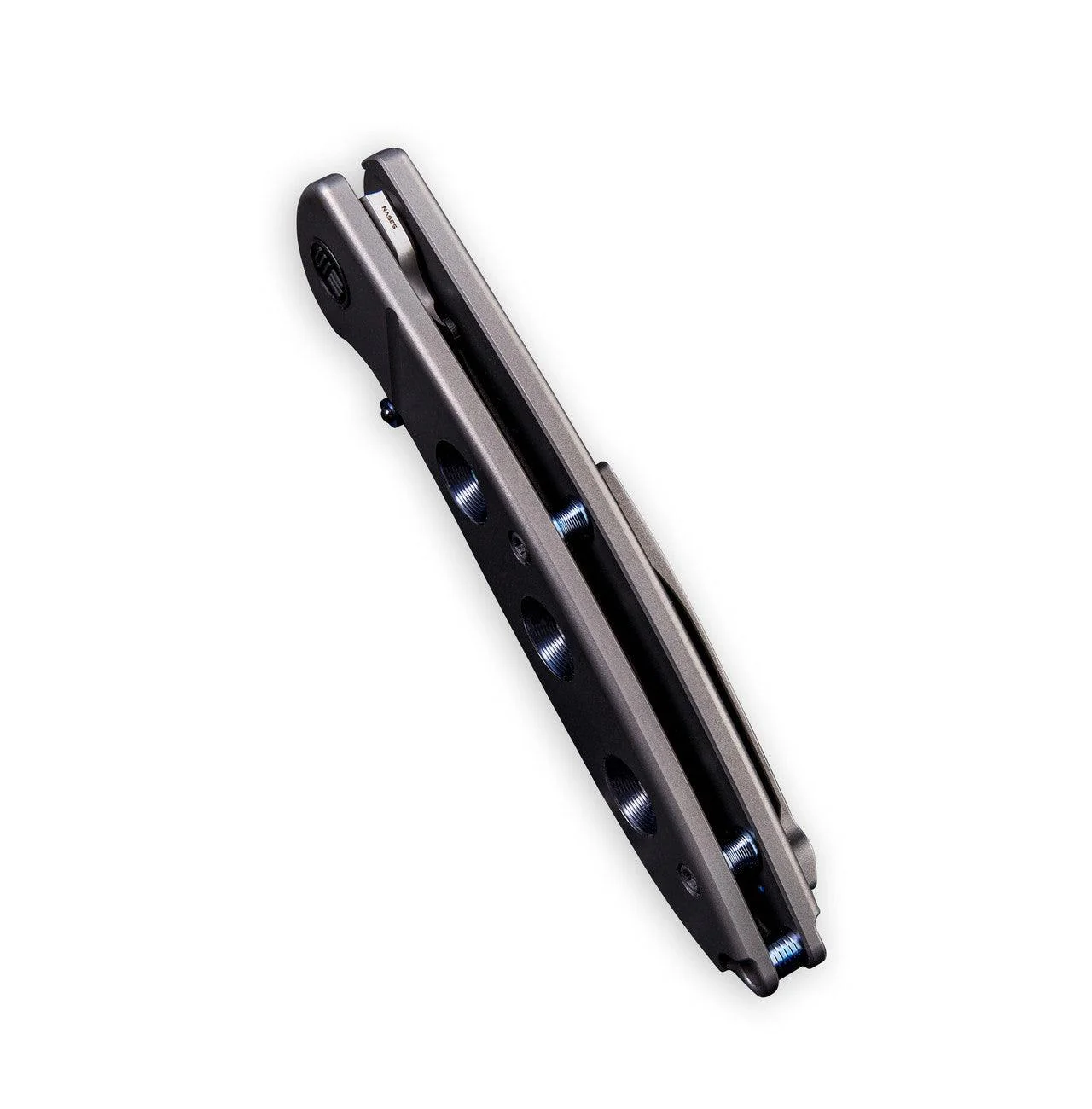 WEKNIFE Schism Thumb Stud Knife Titanium Handle (2.92" CPM S35VN Blade) 908B - Image 4