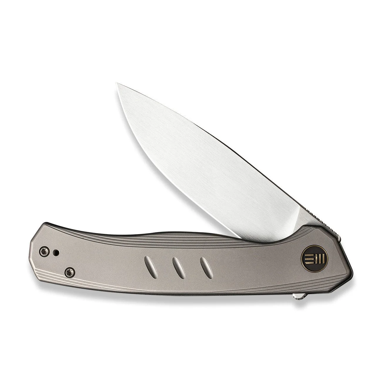 WEKNIFE Seer Flipper Knife Titanium Handle (3.48" CPM 20CV Blade) WE20015-3 - Image 4