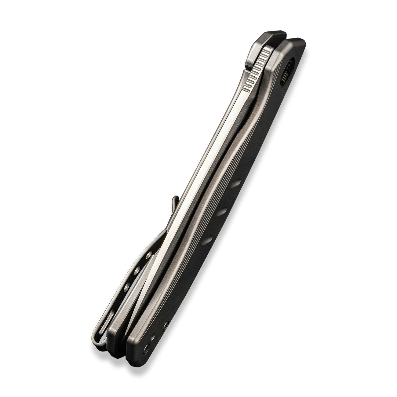 WEKNIFE Seer Flipper Knife Titanium Handle (3.48" CPM 20CV Blade) WE20015-3 - Image 7