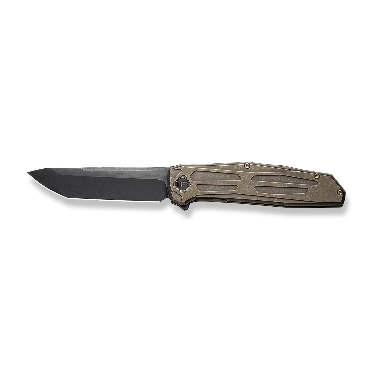 WEKNIFE Shadowfire Flipper Knife Titanium Handle (3.97" CPM 20CV Blade) WE22035-3 - Image 4