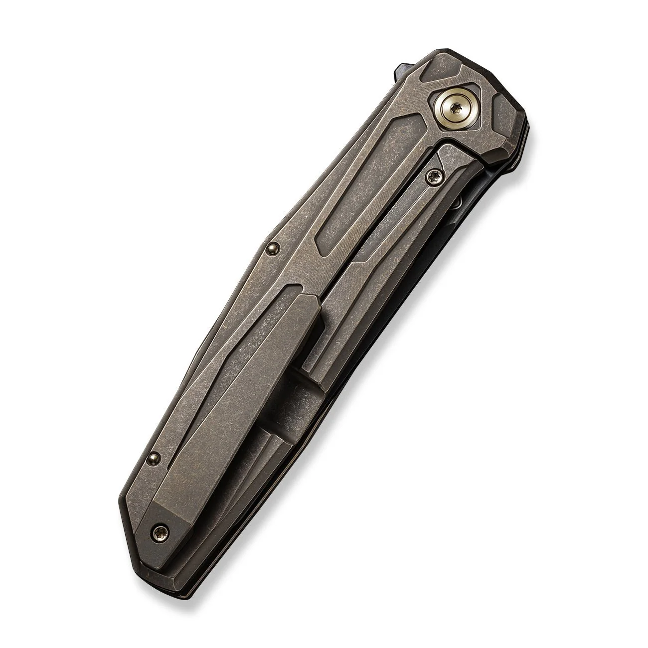 WEKNIFE Shadowfire Flipper Knife Titanium Handle (3.97" CPM 20CV Blade) WE22035-3 - Image 7