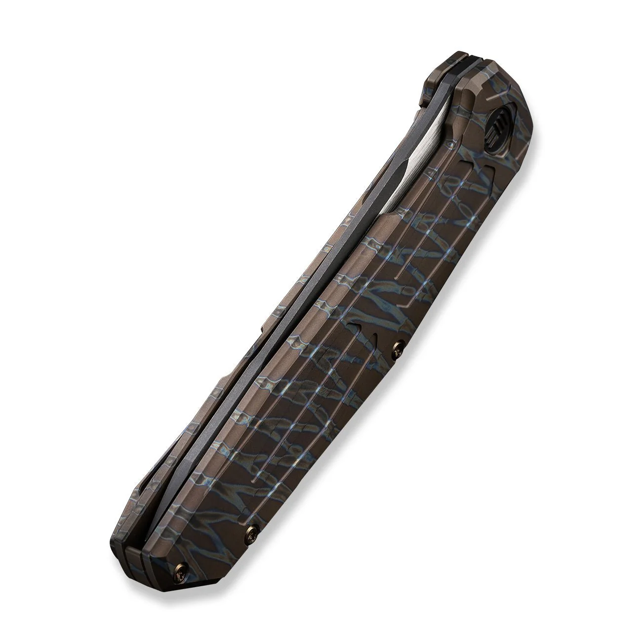 WEKNIFE Shadowfire Flipper Knife Titanium Handle (3.97" CPM 20CV Blade) WE22035-4 - Image 8