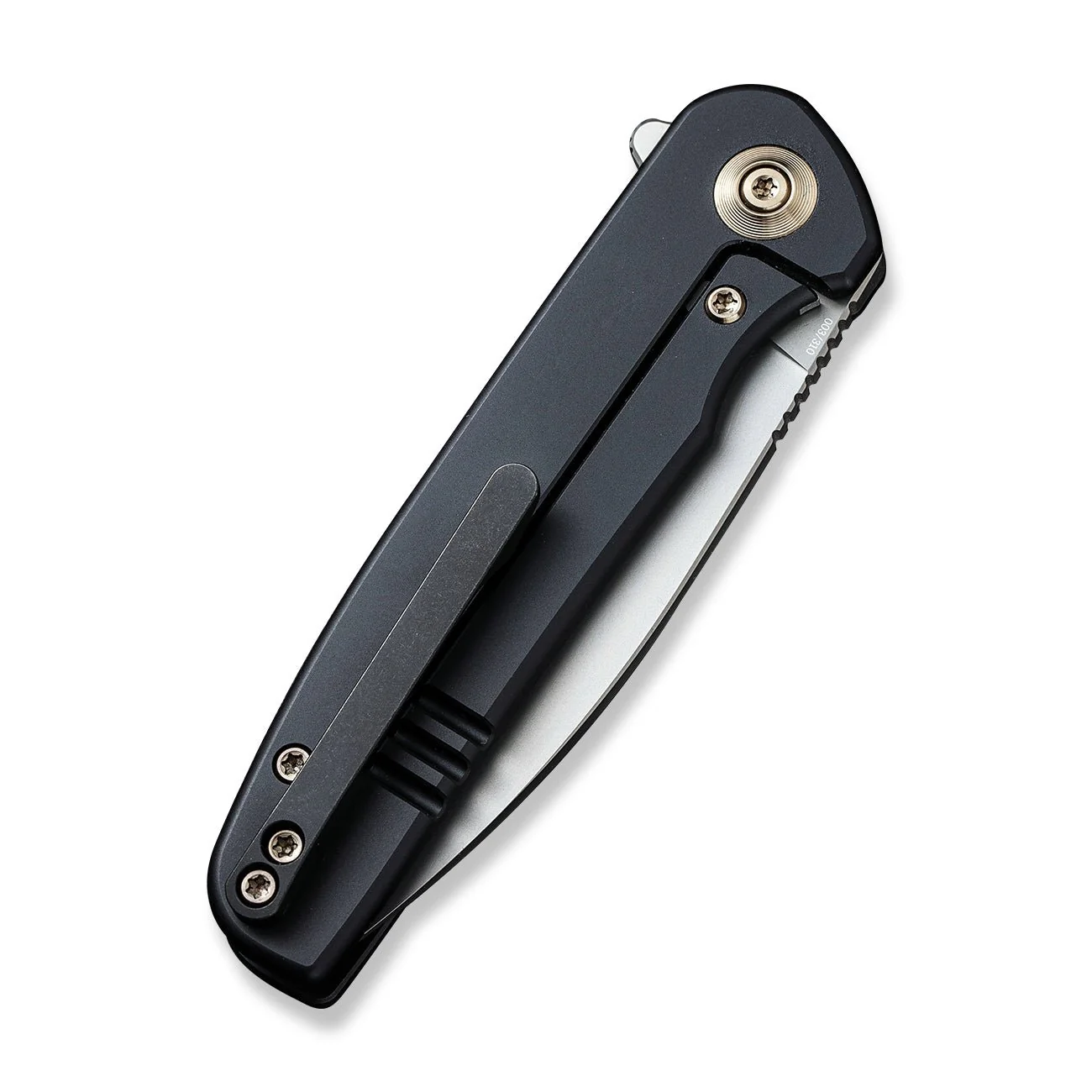 WEKNIFE Shakan Flipper Knife Titanium Handle (2.97" CPM 20CV Blade) WE20052C-1 - Image 6