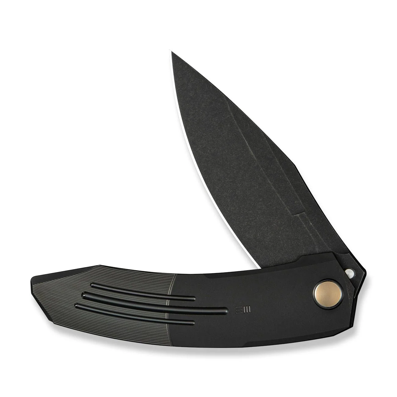 WEKNIFE Sine Wave Flipper Knife Titanium Handle (3.98" M390 Blade) WE23069B-1 - Image 5
