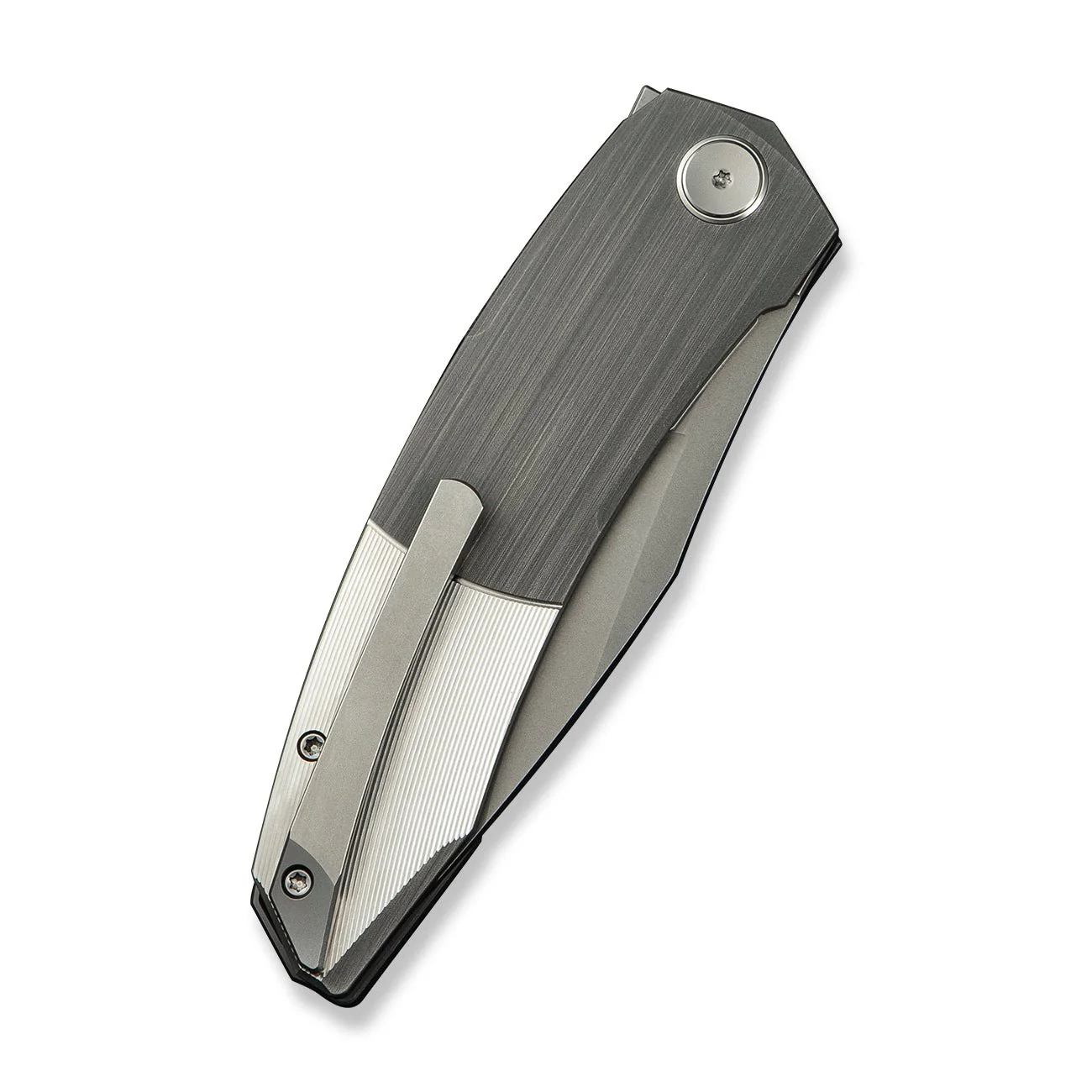 WEKNIFE Sine Wave Flipper Knife Titanium Handle (3.98" M390 Blade) WE23069B-2 - Image 7