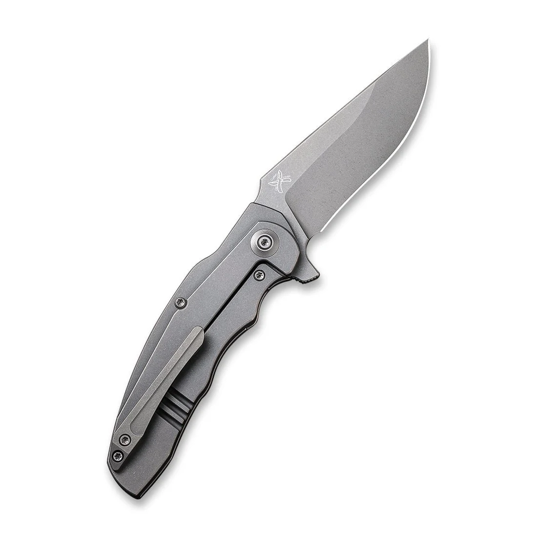 WEKNIFE Skreech Flipper Knife Titanium Handle (3.24" CPM 20CV Blade) 2014B - Image 2