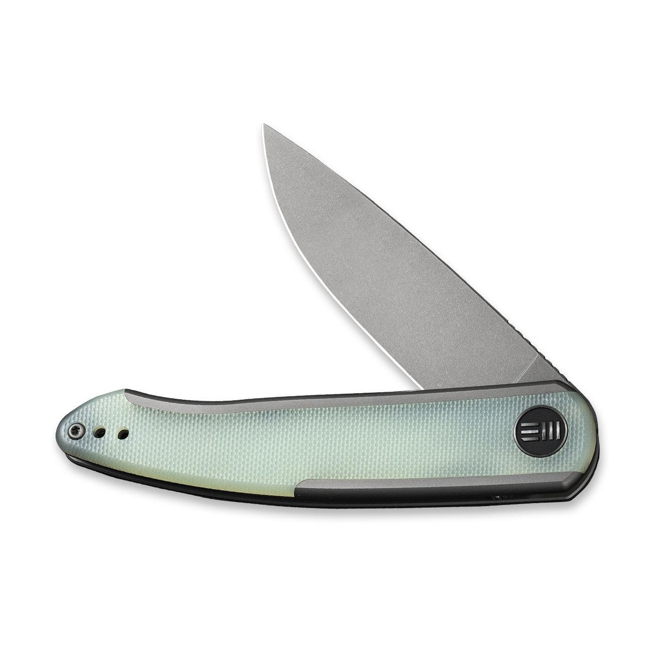 WEKNIFE Smooth Sentinel Flipper Knife Titanium & G10 Handle (2.97" CPM 20CV Blade) WE20043-2 - Image 4