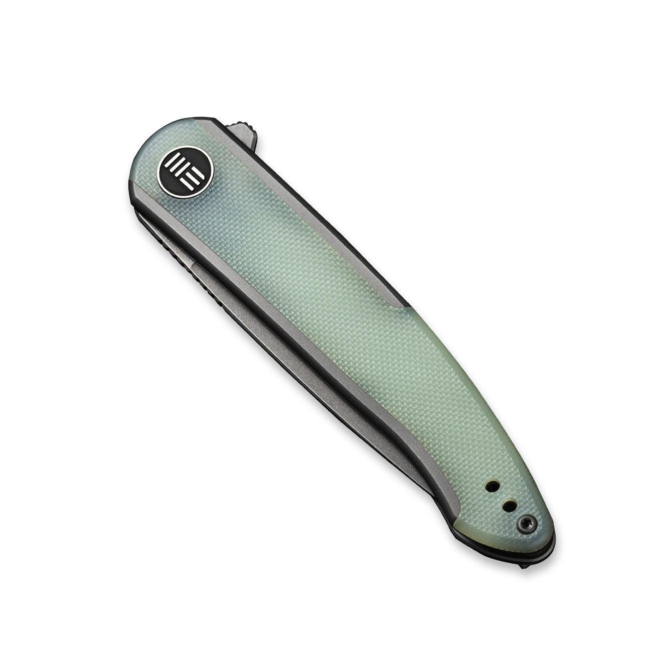 WEKNIFE Smooth Sentinel Flipper Knife Titanium & G10 Handle (2.97" CPM 20CV Blade) WE20043-2 - Image 5