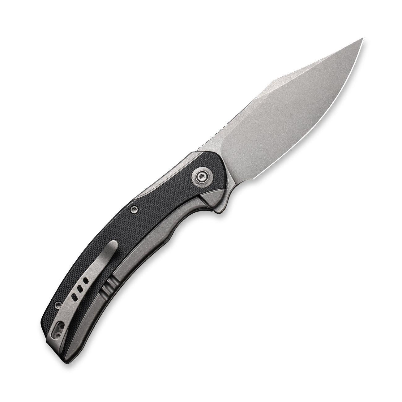 WEKNIFE Snick Flipper Knife Titanium & G10 Handle (3.47" CPM 20CV Blade) WE19022F-1 - Image 2