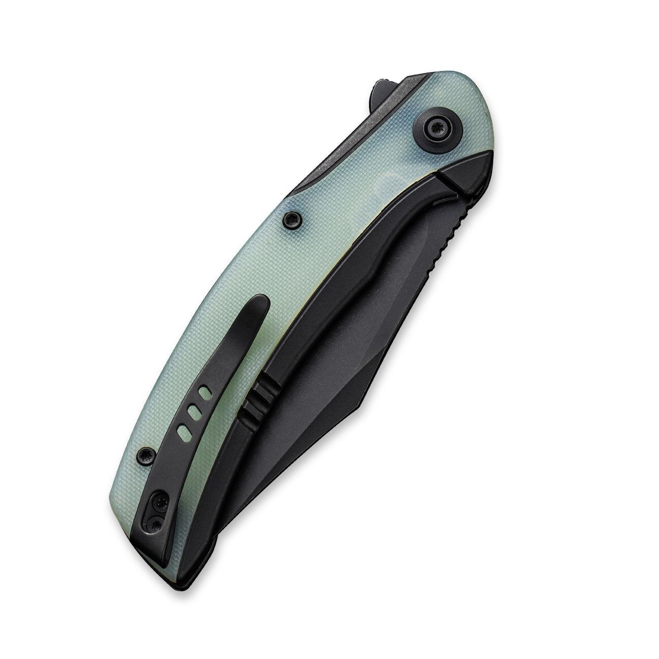 WEKNIFE Snick Flipper Knife Titanium & G10 Handle (3.47" CPM 20CV Blade) WE19022F-4 - Image 6