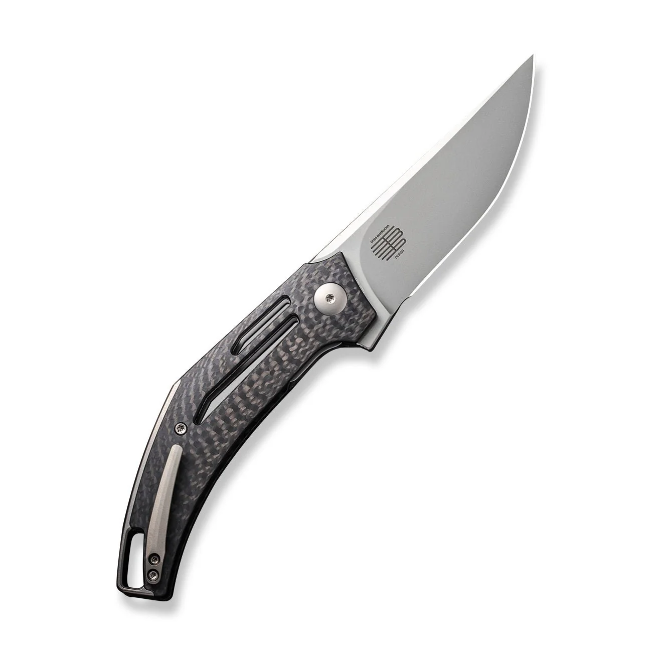 WEKNIFE Speedliner Flipper Knife Carbon Fiber Handle (3.39" CPM 20CV Blade) WE22045B-1 - Image 2