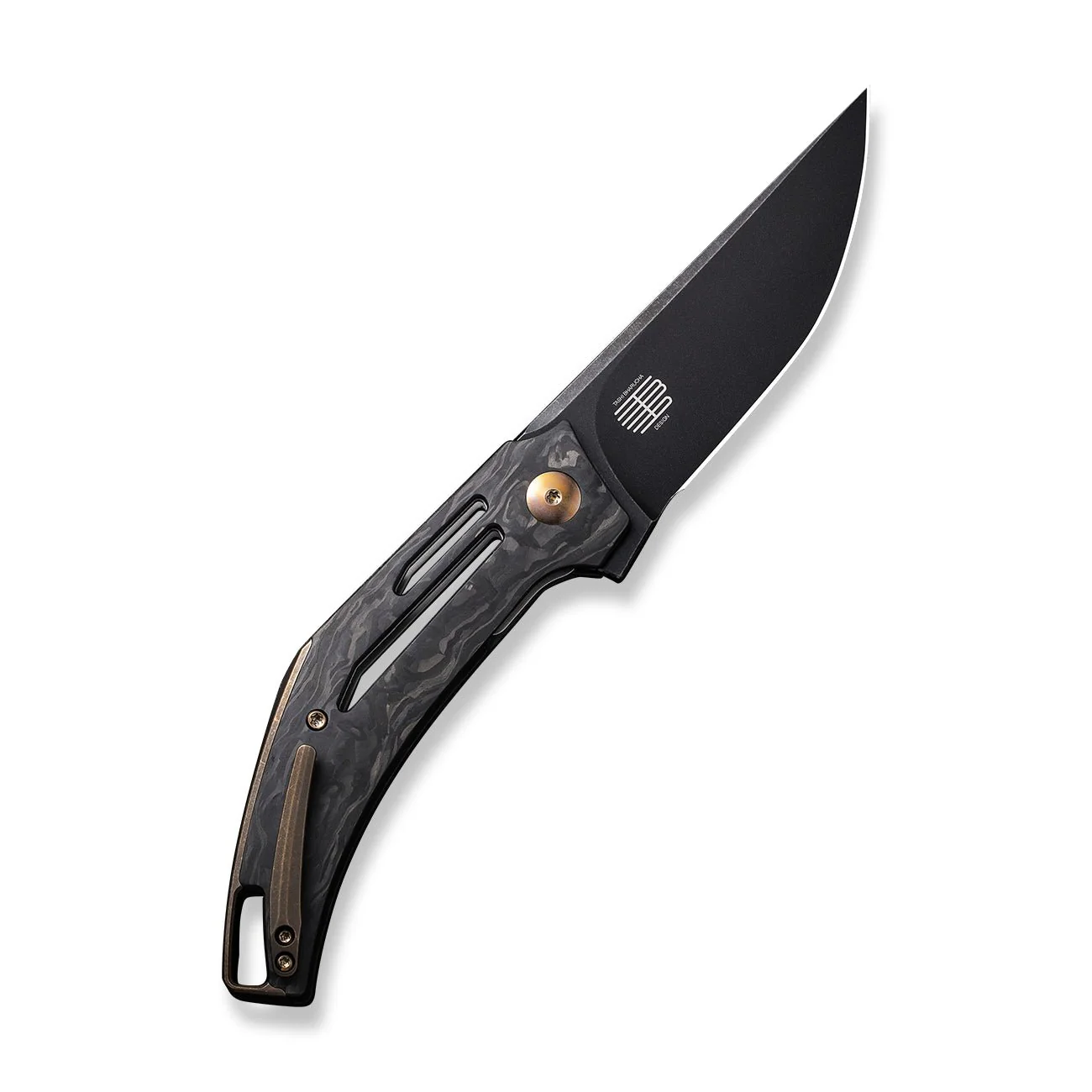 WEKNIFE Speedliner Flipper Knife Carbon Fiber Handle (3.39" CPM 20CV Blade) WE22045B-2 - Image 2