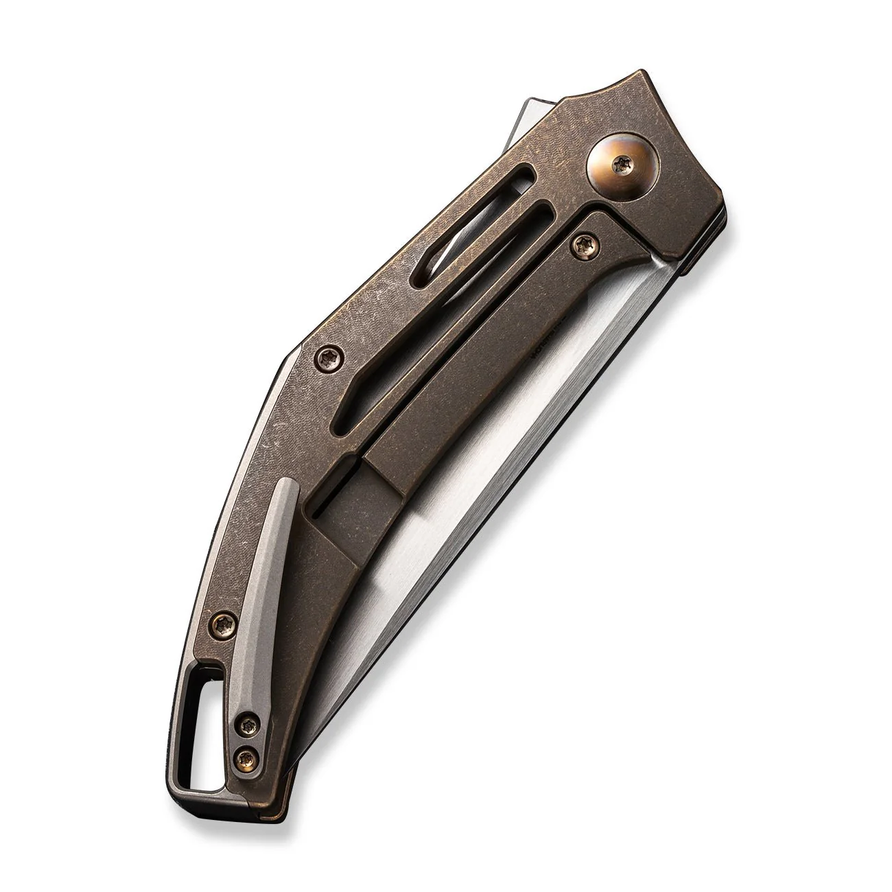 WEKNIFE Speedliner Flipper Knife Titanium Handle (3.39" CPM 20CV Blade) WE22045C-2 - Image 7