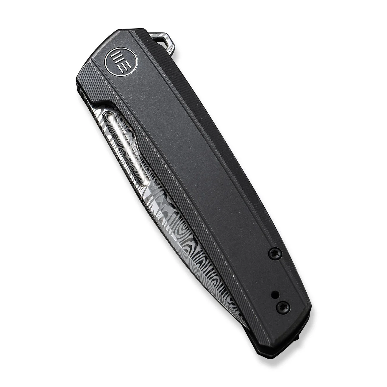 WEKNIFE Speedster Flipper Knife Titanium Handle (3.47" Damasteel Blade) WE21021B-DS1 - Image 6