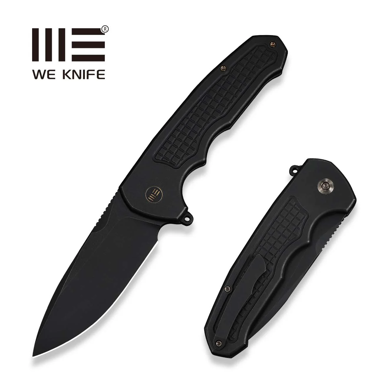 WEKNIFE Starlash Flipper Knife Titanium Handle (3.97" M390 Blade) WE23011C-1