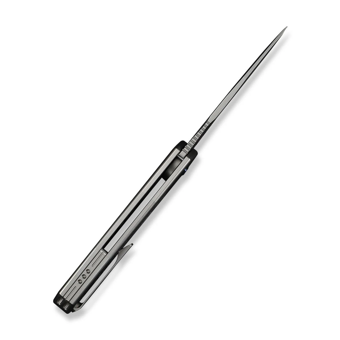 WEKNIFE Starlash Flipper Knife Titanium Handle (3.97" M390 Blade) WE23011C-2 - Image 9