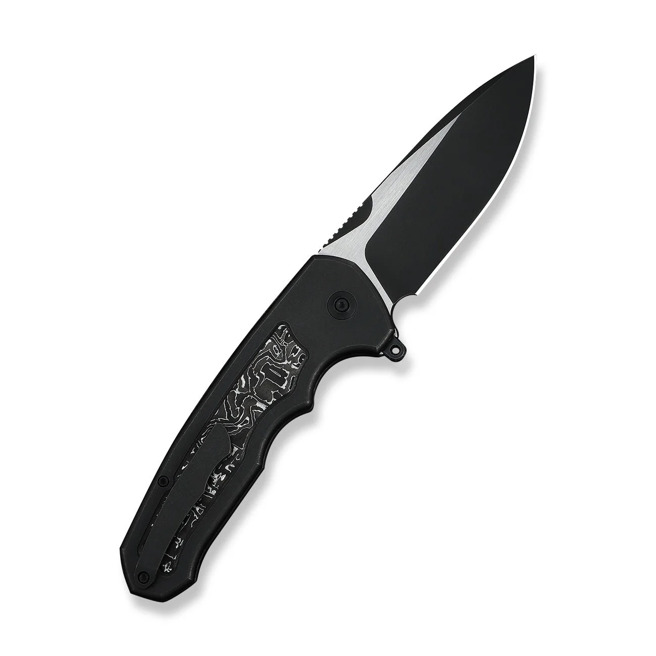 WEKNIFE Starlash Flipper Knife Titanium & Carbon Fiber Handle (3.97" M390 Blade) WE23011D-1 - Image 2