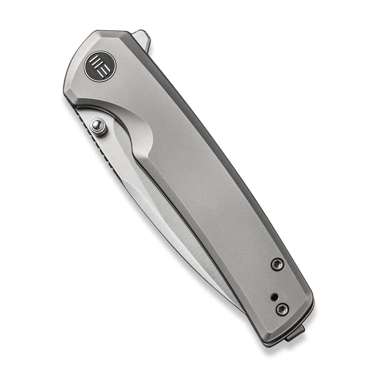 WEKNIFE Subjugator Flipper & Thumb Stud Knife Titanium Handle (3.48" CPM 20CV Blade) WE21014C-1 - Image 5