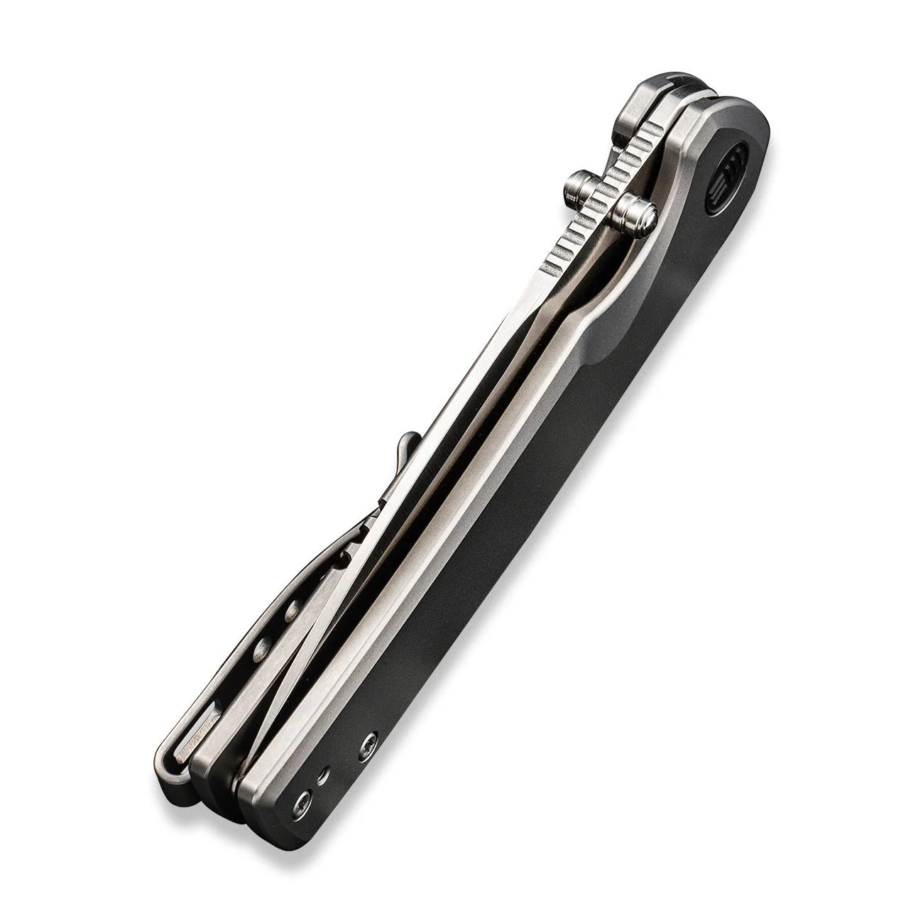 WEKNIFE Subjugator Flipper & Thumb Stud Knife Titanium Handle (3.48" CPM 20CV Blade) WE21014C-1 - Image 7