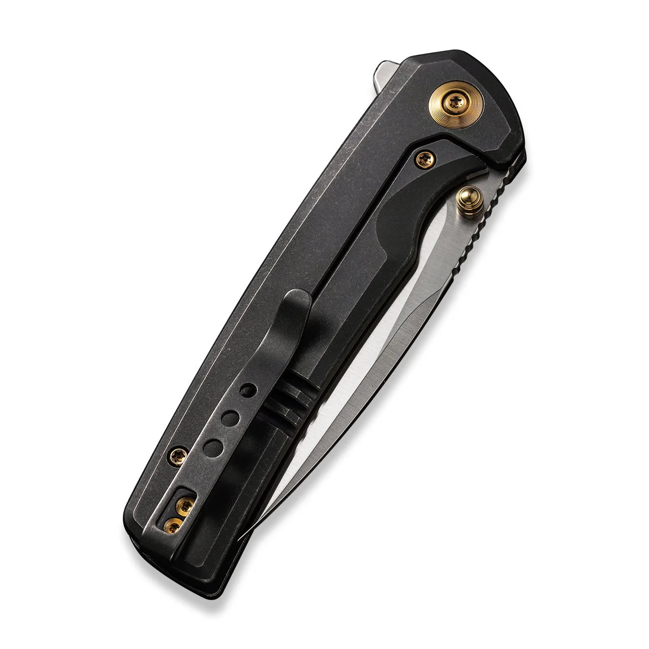 WEKNIFE Subjugator Flipper & Thumb Stud Knife Titanium Handle (3.48" CPM 20CV Blade) WE21014C-2 - Image 6