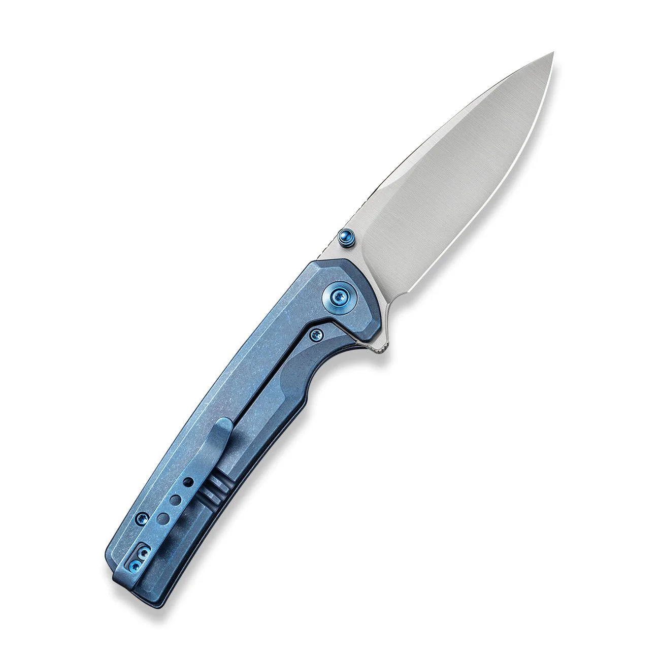 WEKNIFE Subjugator Flipper & Thumb Stud Knife Titanium Handle (3.48" CPM 20CV Blade) WE21014C-3 - Image 2