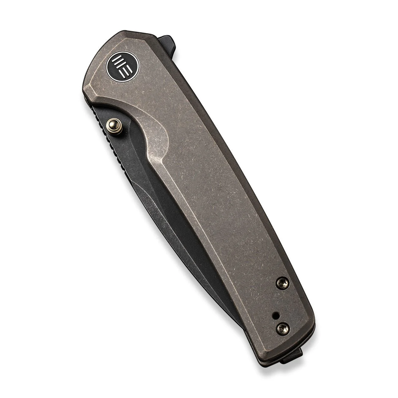WEKNIFE Subjugator Flipper & Thumb Stud Knife Titanium Handle (3.48" CPM 20CV Blade) WE21014C-4 - Image 5