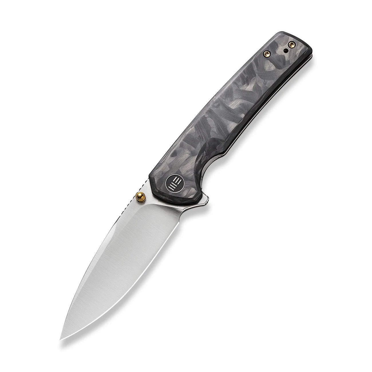 WEKNIFE Subjugator Flipper & Thumb Stud Knife Titanium & Carbon Fiber Handle (3.48" CPM 20CV Blade) WE21014D-1 - Image 3