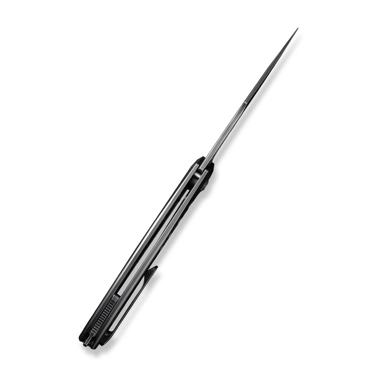 WEKNIFE Swiftfin Flipper & Thumb Hole Knife Titanium Handle (3.8" CPM 20CV Blade) WE23051-3 - Image 9