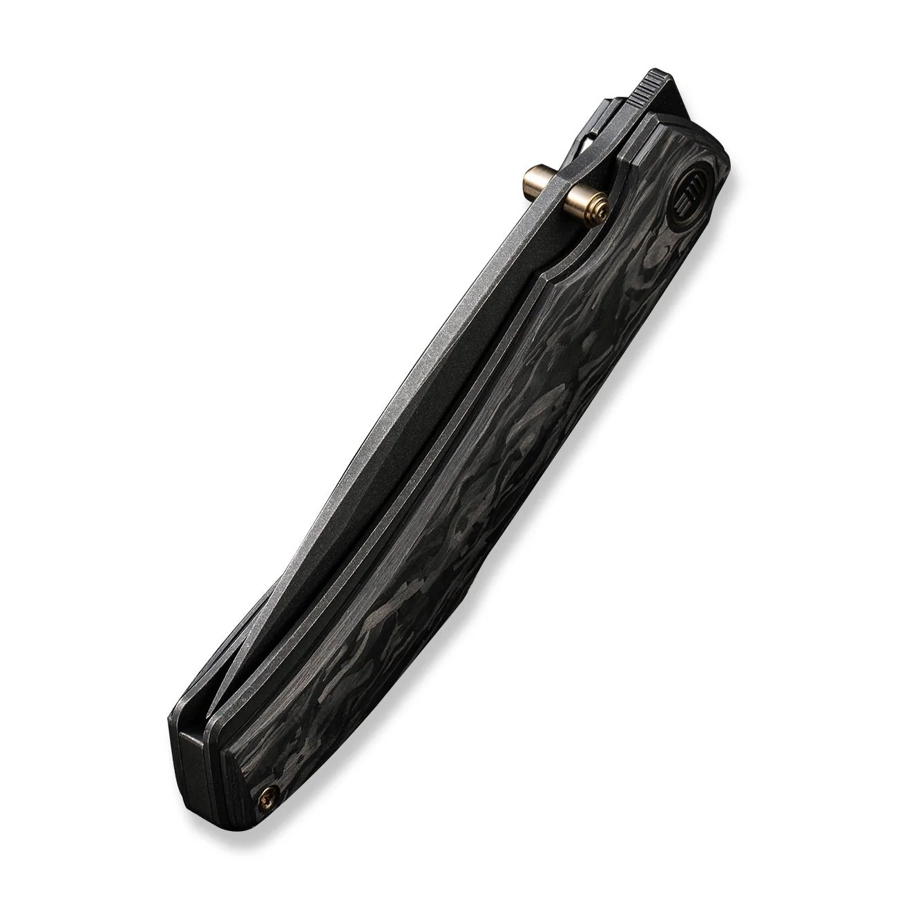 WEKNIFE Swordfin Front Flipper & Thumb Stud Knife Carbon Fiber Handle (3.28" CPM 20CV Blade) WE23067-2 - Image 8