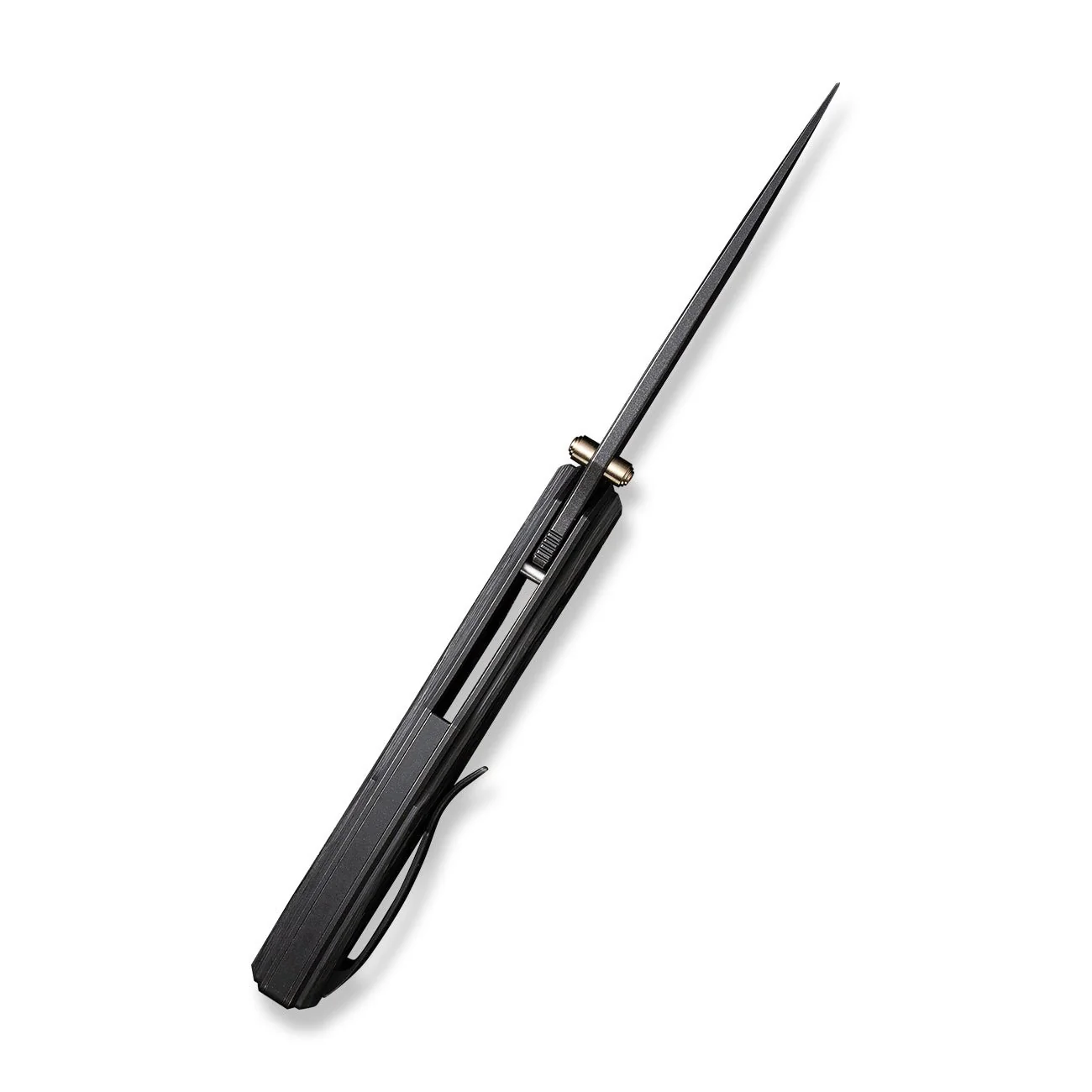 WEKNIFE Swordfin Front Flipper & Thumb Stud Knife Carbon Fiber Handle (3.28" CPM 20CV Blade) WE23067-2 - Image 9