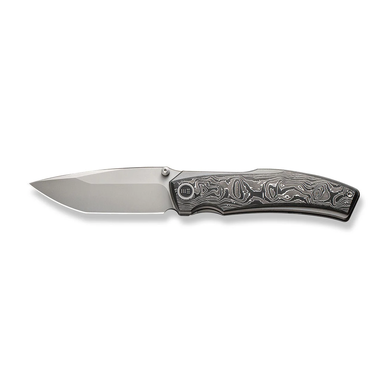 WEKNIFE Swordfin Front Flipper & Thumb Stud Knife Carbon Fiber Handle (3.28" CPM 20CV Blade) WE23067-3 - Image 4