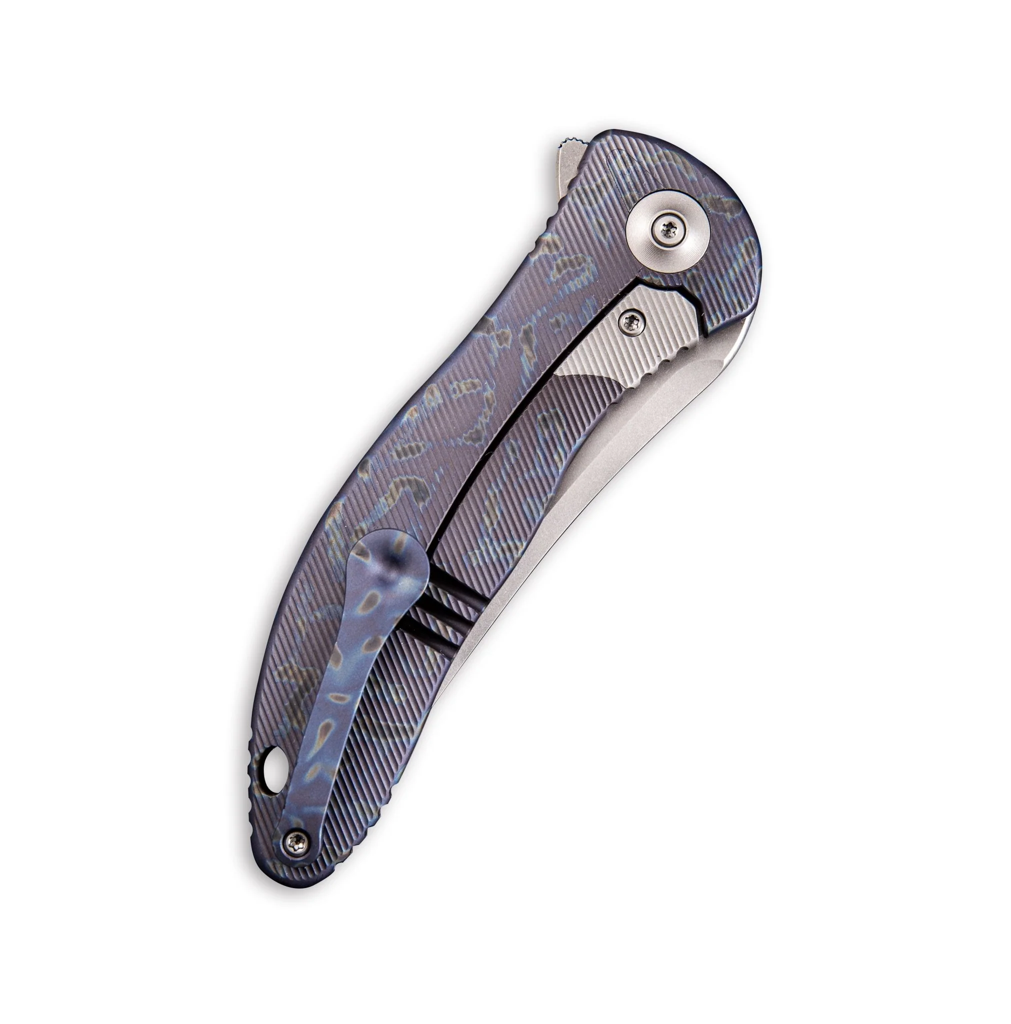 WEKNIFE Synergy2 Flipper Knife Titanium Handle (3.49" M390 Blade) 912B - Image 3