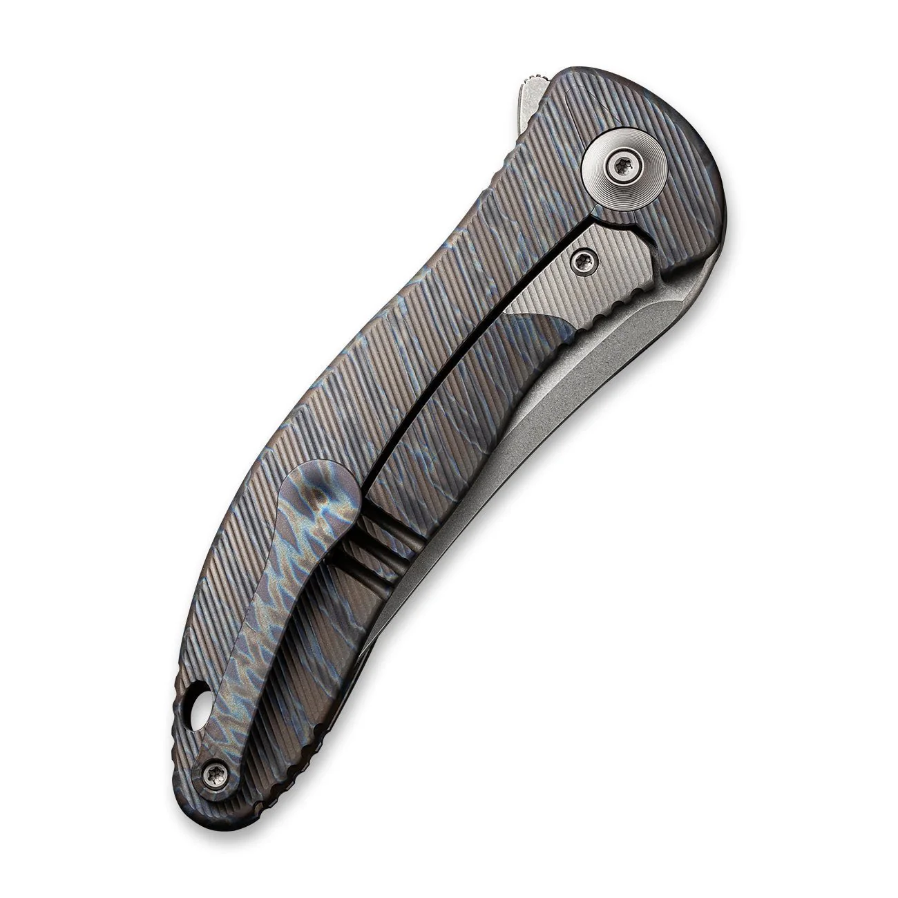 WEKNIFE Synergy2 Flipper Knife Titanium Handle (3.49" M390 Blade) 912E - Image 6