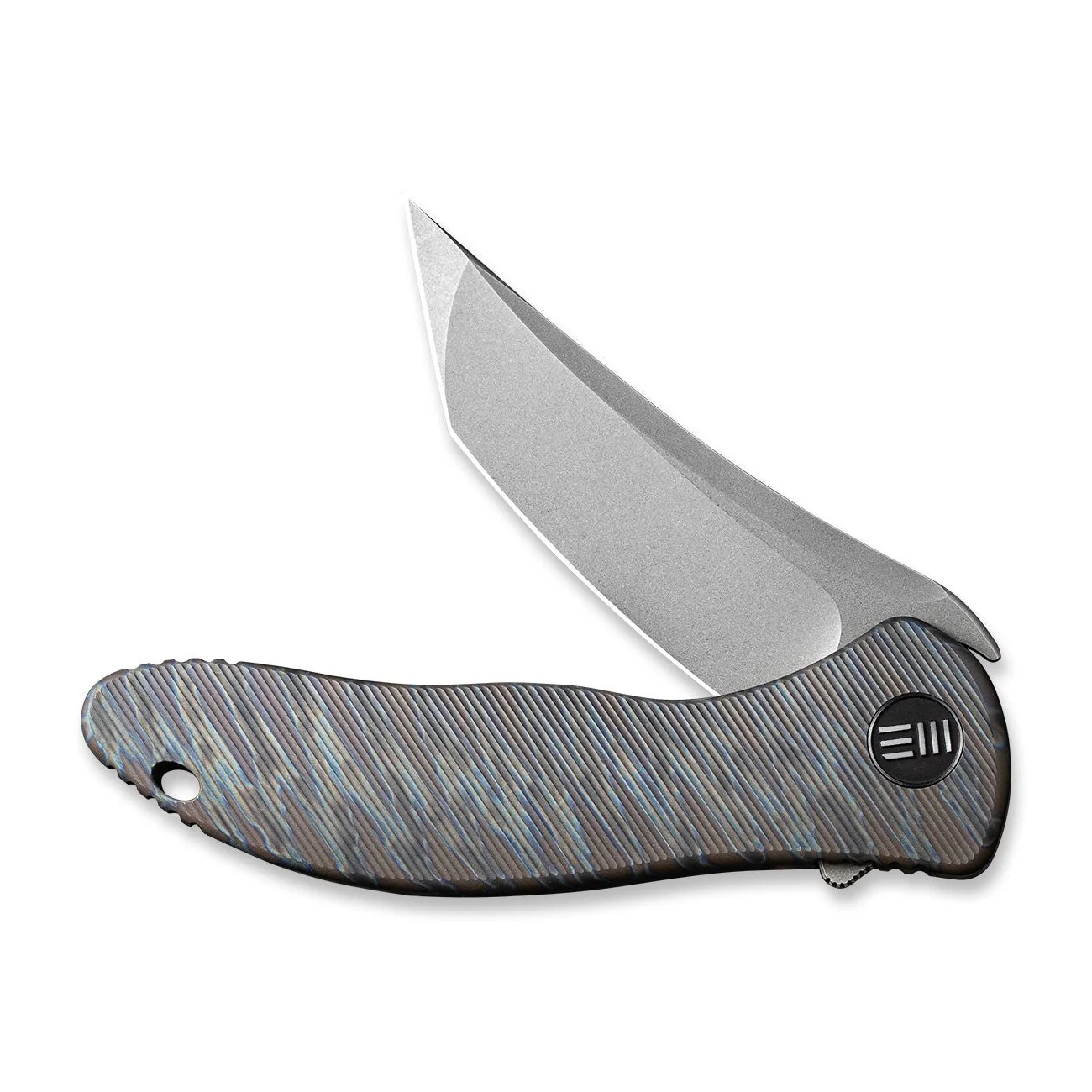 WEKNIFE Synergy2 Flipper Knife Titanium Handle (3.49" M390 Blade) 912F - Image 4