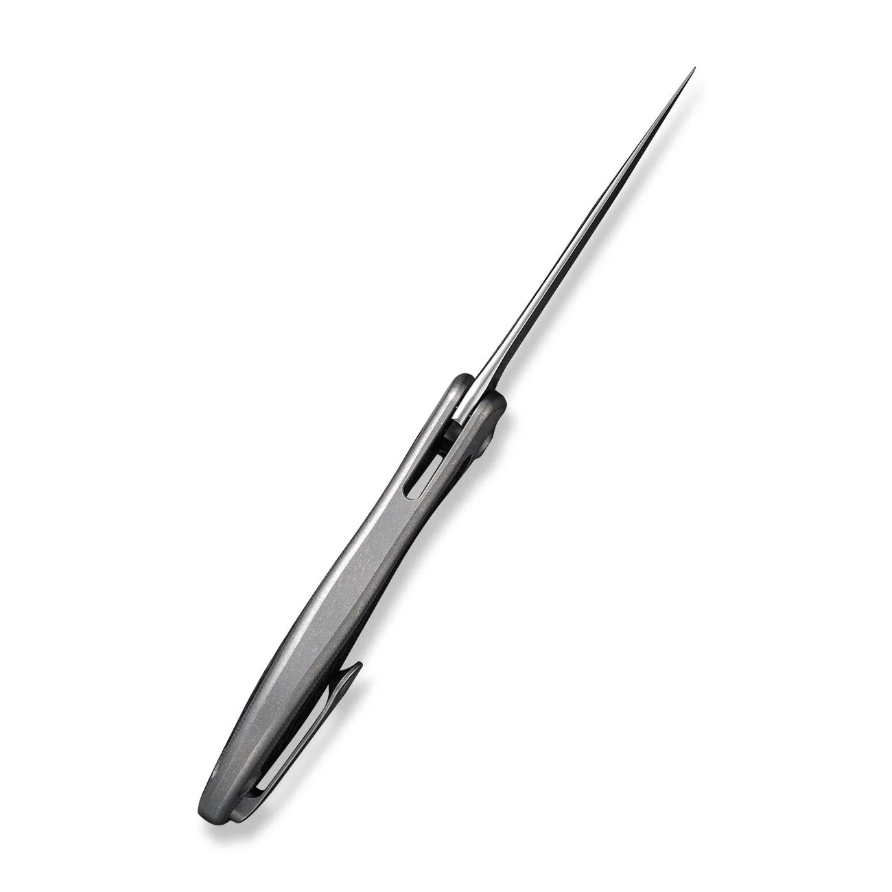 WEKNIFE Synergy2v2 Flipper Knife Titanium & Carbon Fiber Handle (3.49" CPM 20CV Blade) WE18046CF-1 - Image 9
