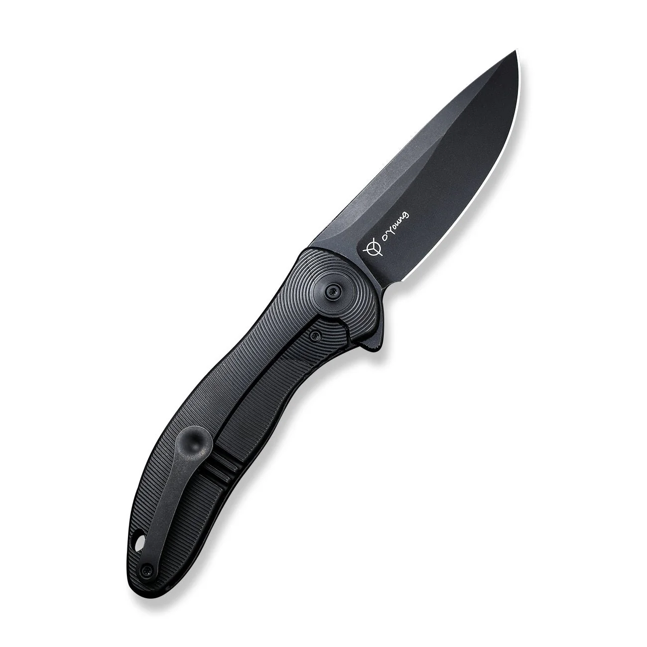 WEKNIFE Synergy2v2 Flipper Knife Titanium Handle (3.49" CPM 20CV Blade) WE18046D-3 - Image 2