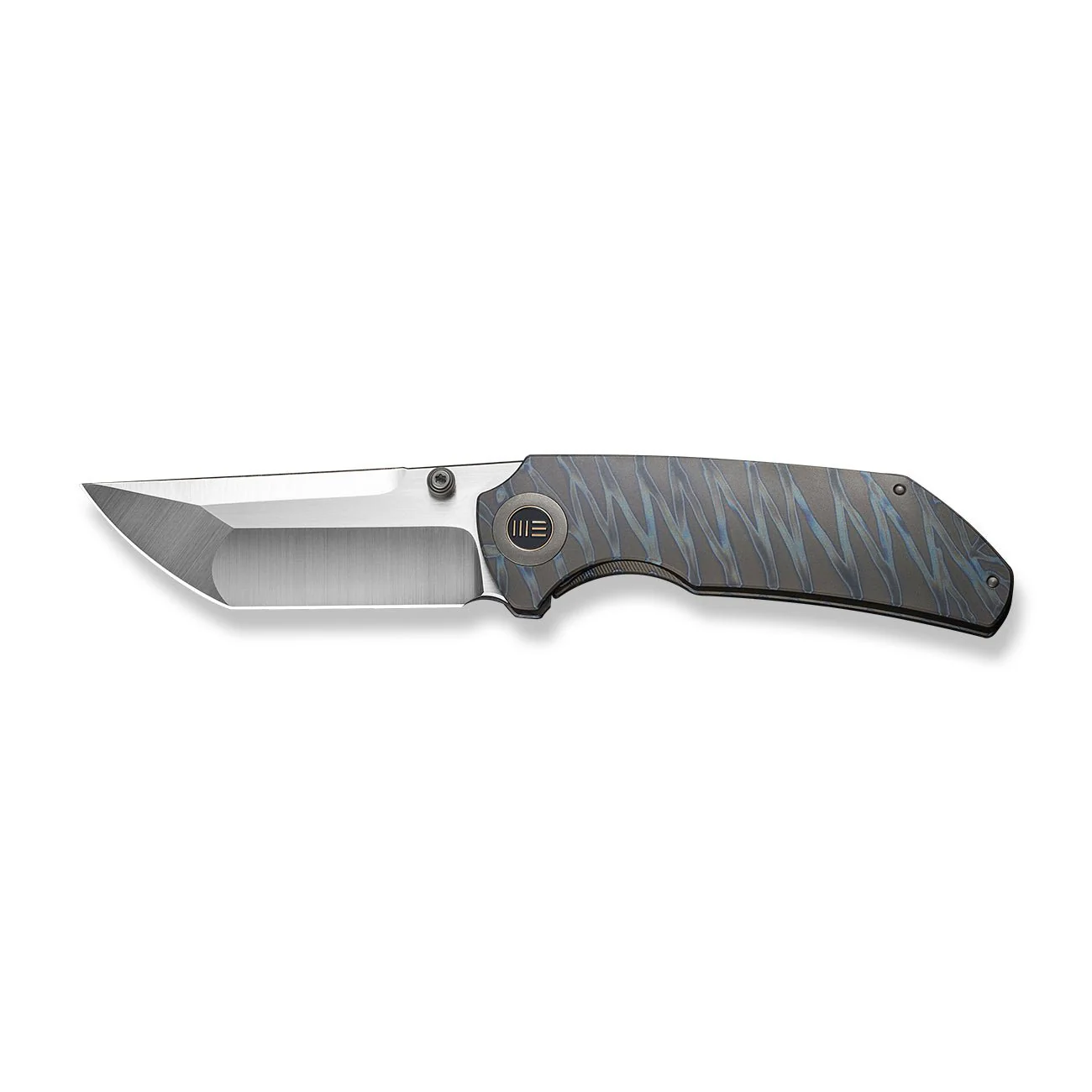 WEKNIFE Thug XL Thumb Stud Knife Titanium Handle (3.35" CPM 20CV Blade) WE20028D-2 - Image 4
