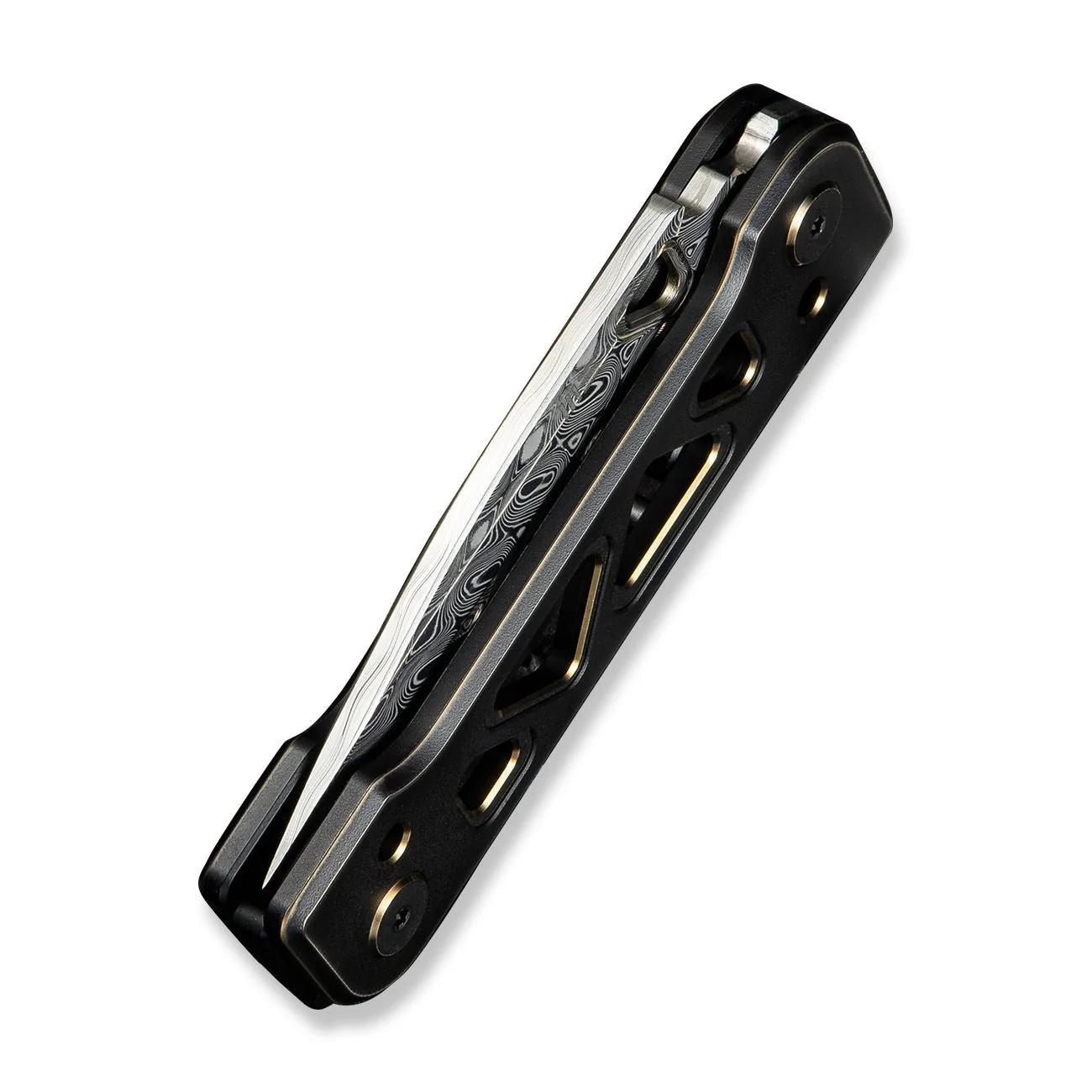 WEKNIFE Tyro Superlock Knife Titanium Handle (2.91" Damasteel Blade) WE24001-DS1 - Image 10