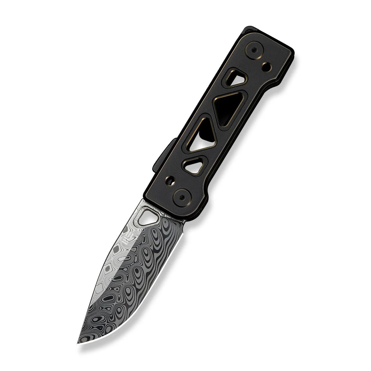 WEKNIFE Tyro Superlock Knife Titanium Handle (2.91" Damasteel Blade) WE24001-DS1 - Image 3