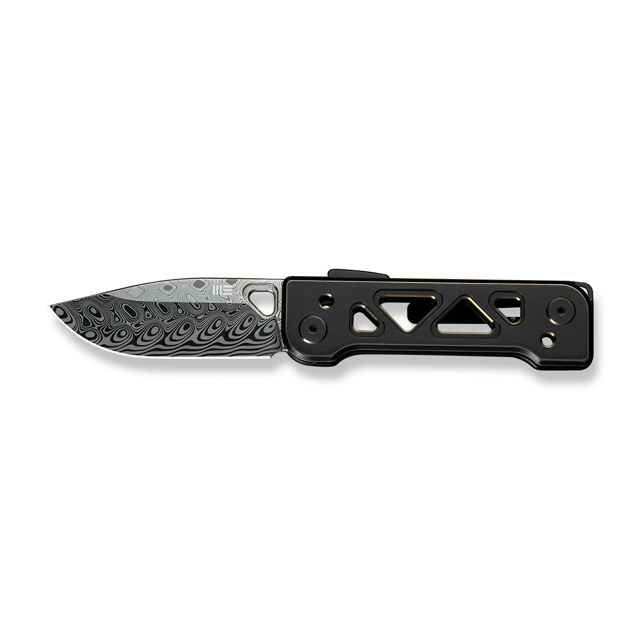 WEKNIFE Tyro Superlock Knife Titanium Handle (2.91" Damasteel Blade) WE24001-DS1 - Image 4