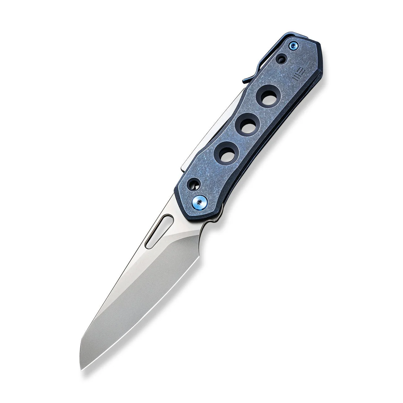 WEKNIFE Vision R Manual Thumb & Thumb Hole & Superlock Knife Titanium Handle (3.54" CPM 20CV Blade) WE21031-3 - Image 3