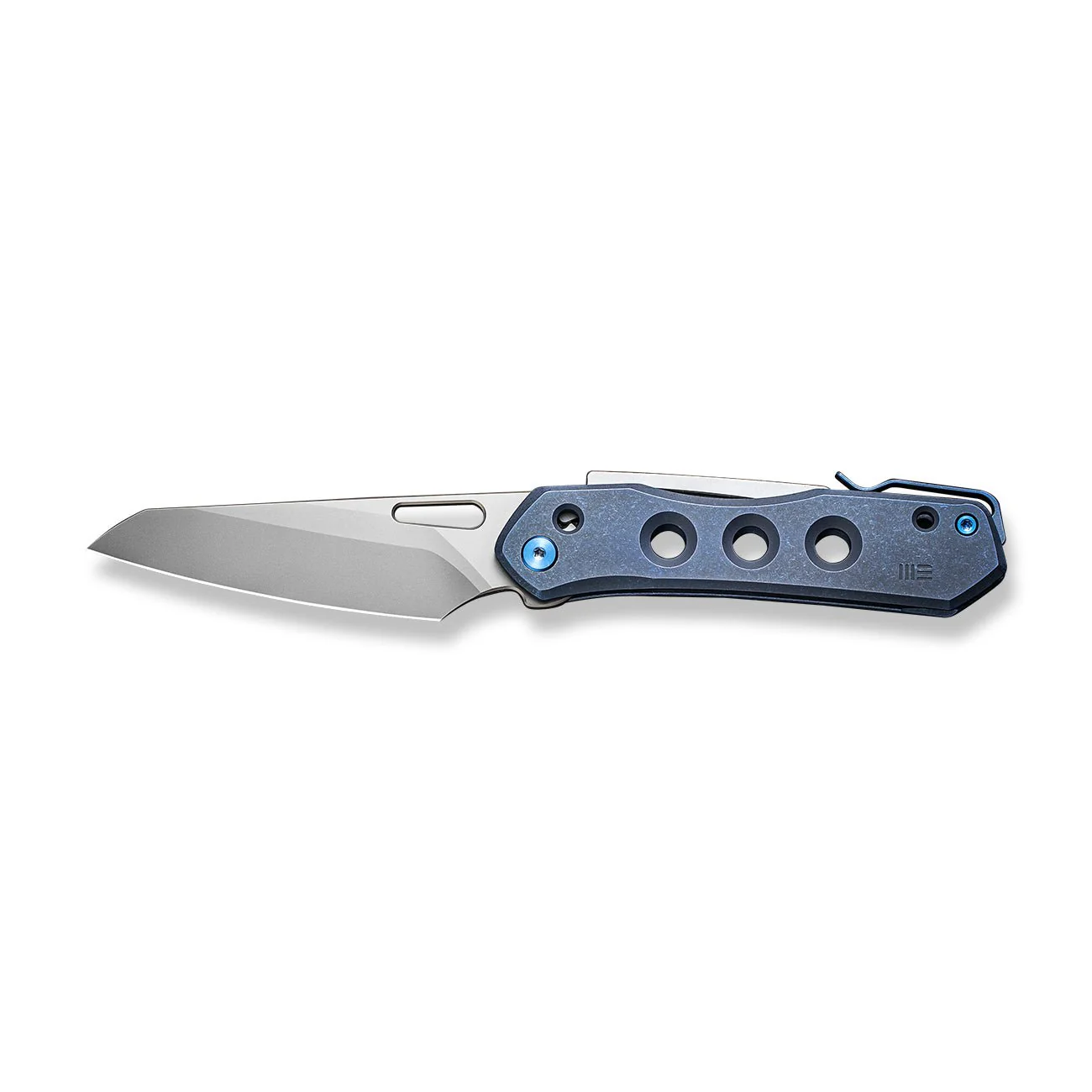 WEKNIFE Vision R Manual Thumb & Thumb Hole & Superlock Knife Titanium Handle (3.54" CPM 20CV Blade) WE21031-3 - Image 4