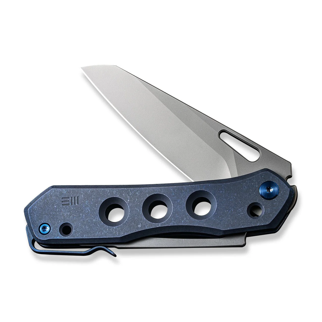WEKNIFE Vision R Manual Thumb & Thumb Hole & Superlock Knife Titanium Handle (3.54" CPM 20CV Blade) WE21031-3 - Image 5