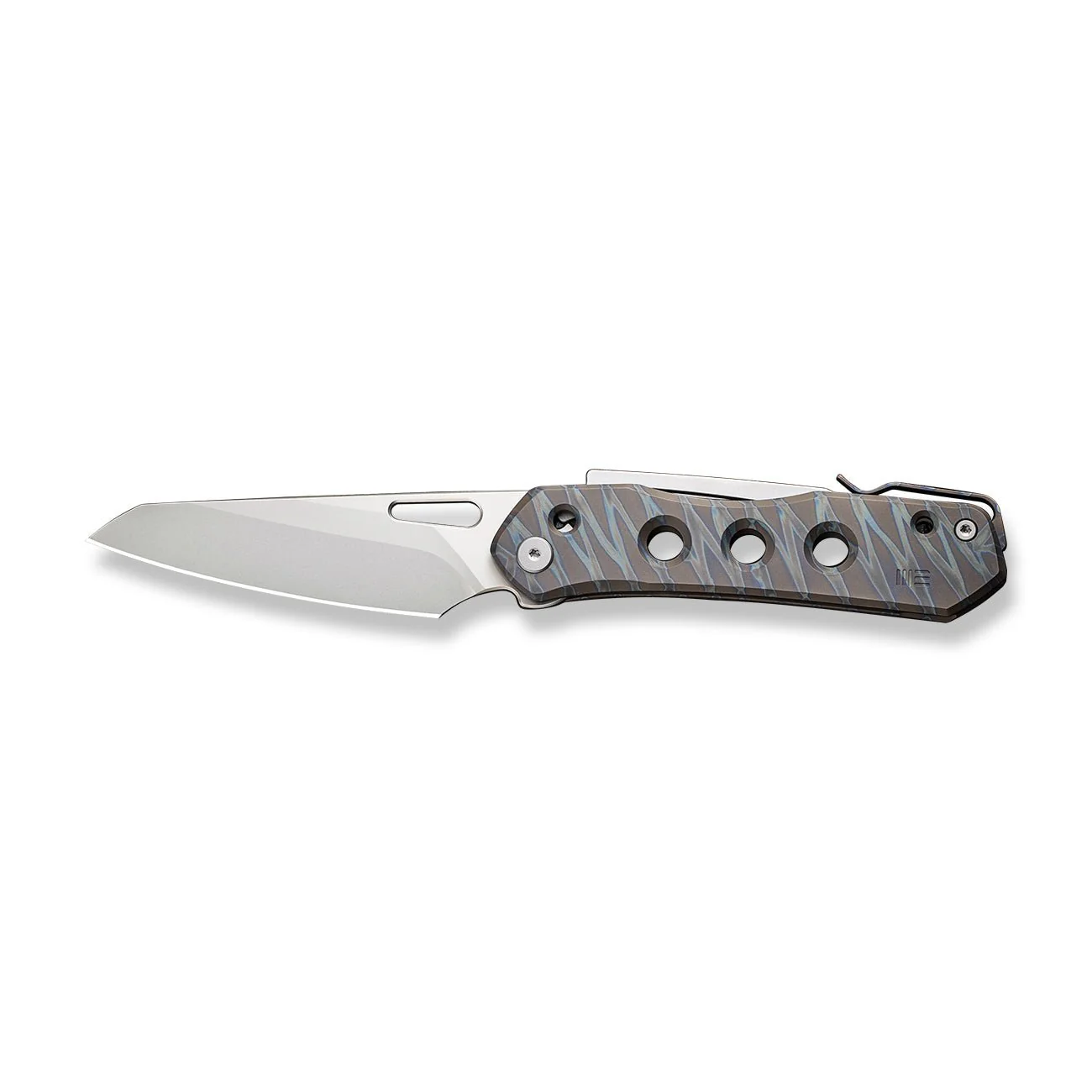 WEKNIFE Vision R Manual Thumb & Thumb Hole & Superlock Knife Titanium Handle (3.54" CPM 20CV Blade) WE21031-6 - Image 4