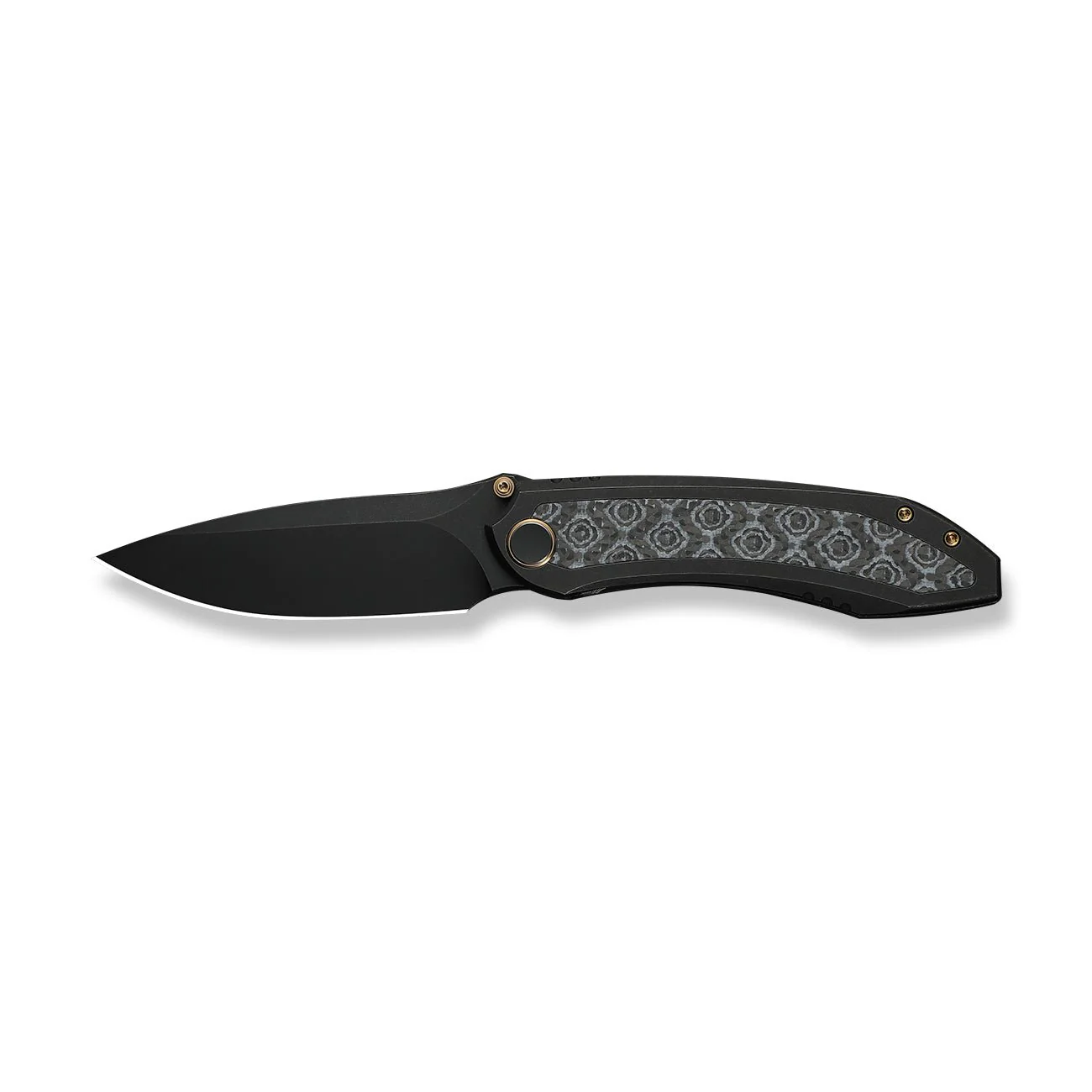 WEKNIFE Winsome Thumb Stud & Front Flipper Knife Titanium & G10 & Carbon Fiber Handle (3.74" M390 Blade) WE23092-1 - Image 4