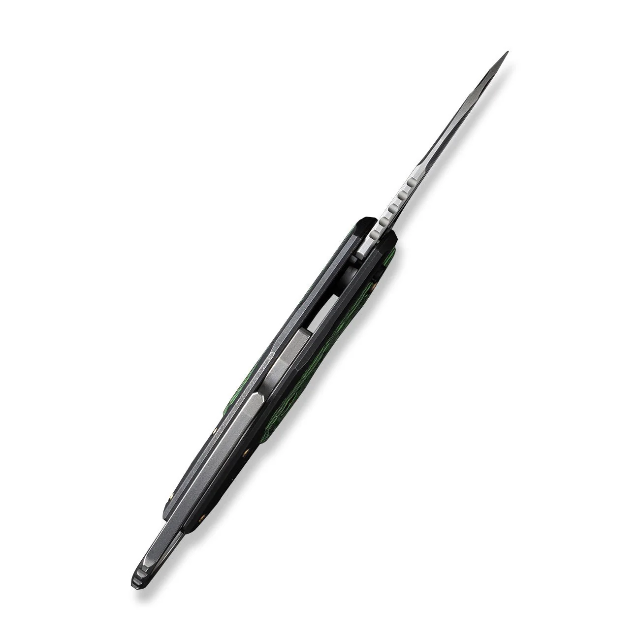 WEKNIFE Yardbird Flipper & Button Lock Knife Titanium & FatCarbon Fiber Handle (2.44" CPM 20CV Blade) WE22021-4 - Image 9