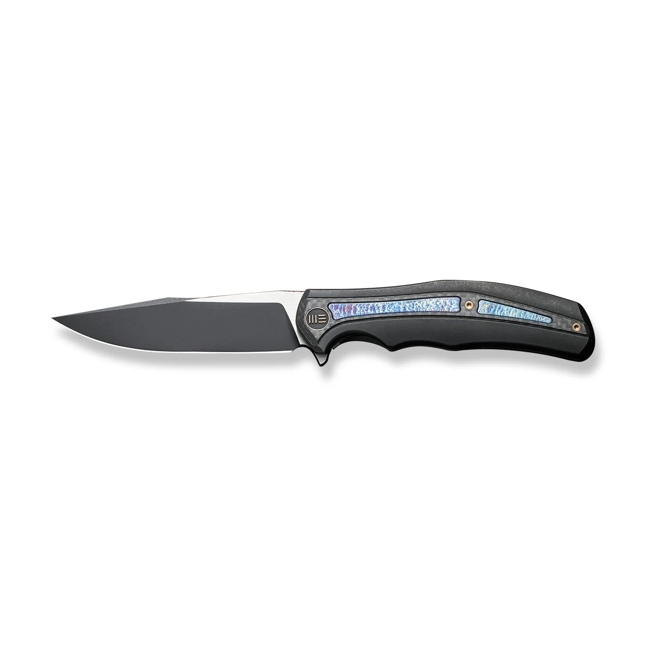 WEKNIFE Zonda Flipper Knife Titanium & Carbon Fiber Handle (4.05" CPM 20CV Blade) WE22016-1 - Image 4