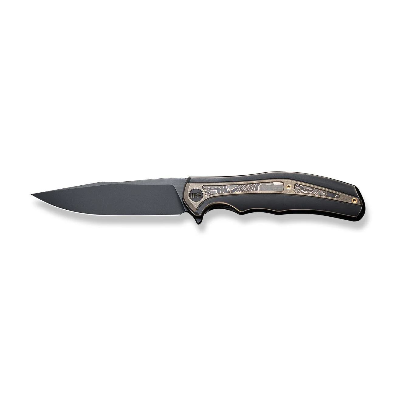 WEKNIFE Zonda Flipper Knife Titanium & Carbon Fiber Handle (4.05" CPM 20CV Blade) WE22016-3 - Image 4